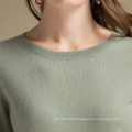 2017 Meninas Knitting Machine Sweater Half Sleeve 30% Cashmere70% Merino Wool Sweater